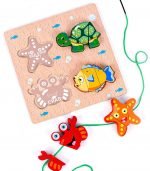 Fruit and Vegetable Wooden Kids Learning Toys - Image 2