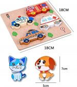 Fruit and Vegetable Wooden Kids Learning Toys - Image 4