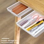 Unique Design Under Table Hidden Drawer Compartment