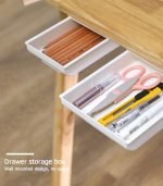Unique Design Under Table Hidden Drawer Compartment