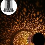 Excellent Lamps, LED Starry Night Sky Projector Table Lamp